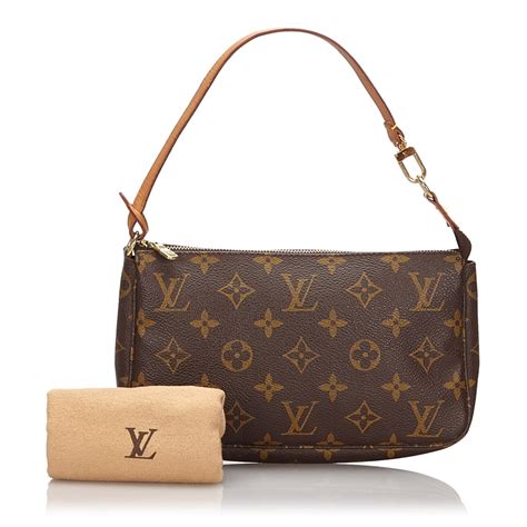 louis vuitton vintage monogram pochette|Liv Pochette Bag .